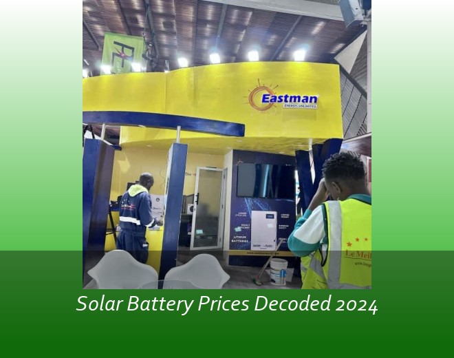 Solar Battery Prices Decoded 2024